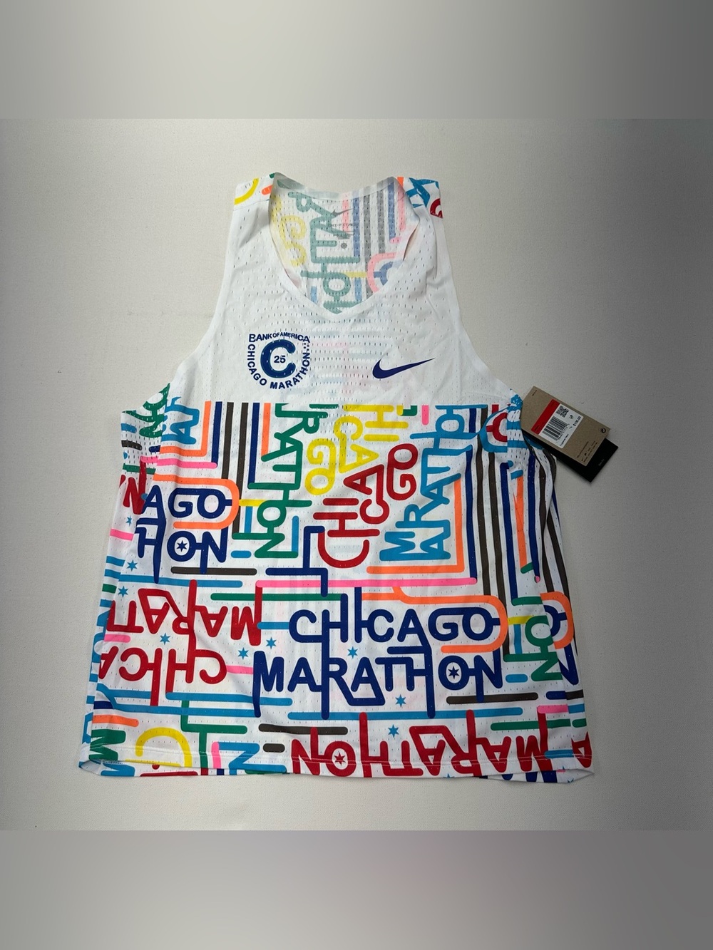 Nike Run Aeroswift Chicago Marathon 2025 Racing Singlet Tank Men Large HQ4277